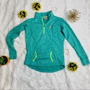 Ivory Ella Small Green Pullover Sweatshirt